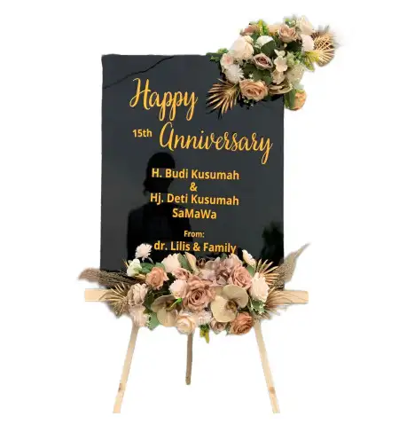 Papan Bunga Akrilik Wagirpandan